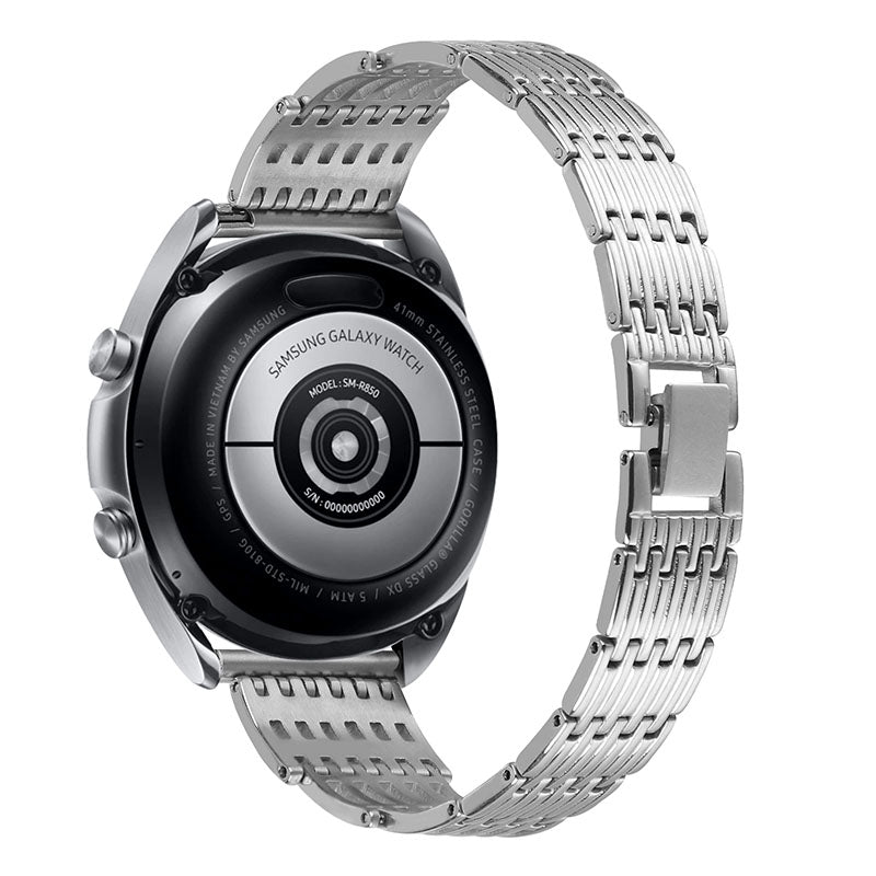 22mm Hollow Design Rhinestone Smart Watch Strap Replacement Band for Samsung Galaxy Watch3 45mm Galaxy Watch 46mm 22mm Hollow Design Rhinestone Smart Watch Strap Replacement Band for Samsung Galaxy Watch3 45mm Galaxy Watch 46mm